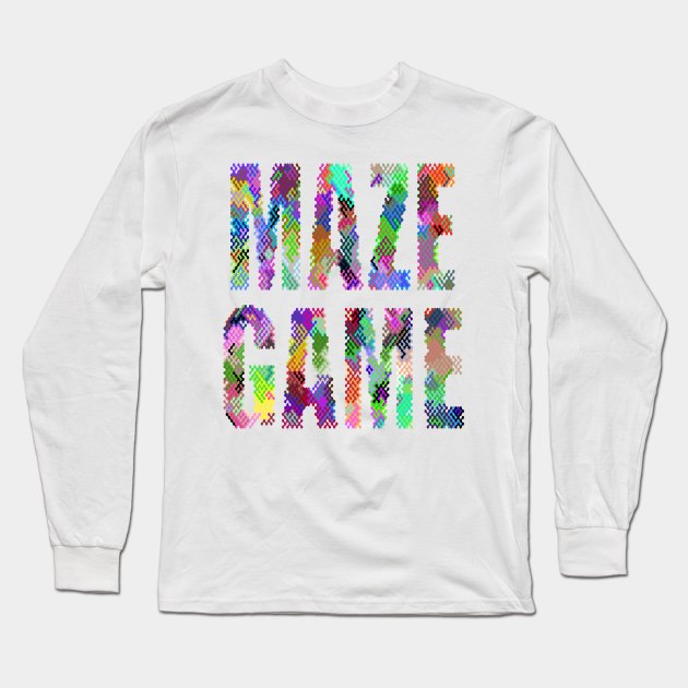 Honeycomb maze Long Sleeve T-Shirt by RNko